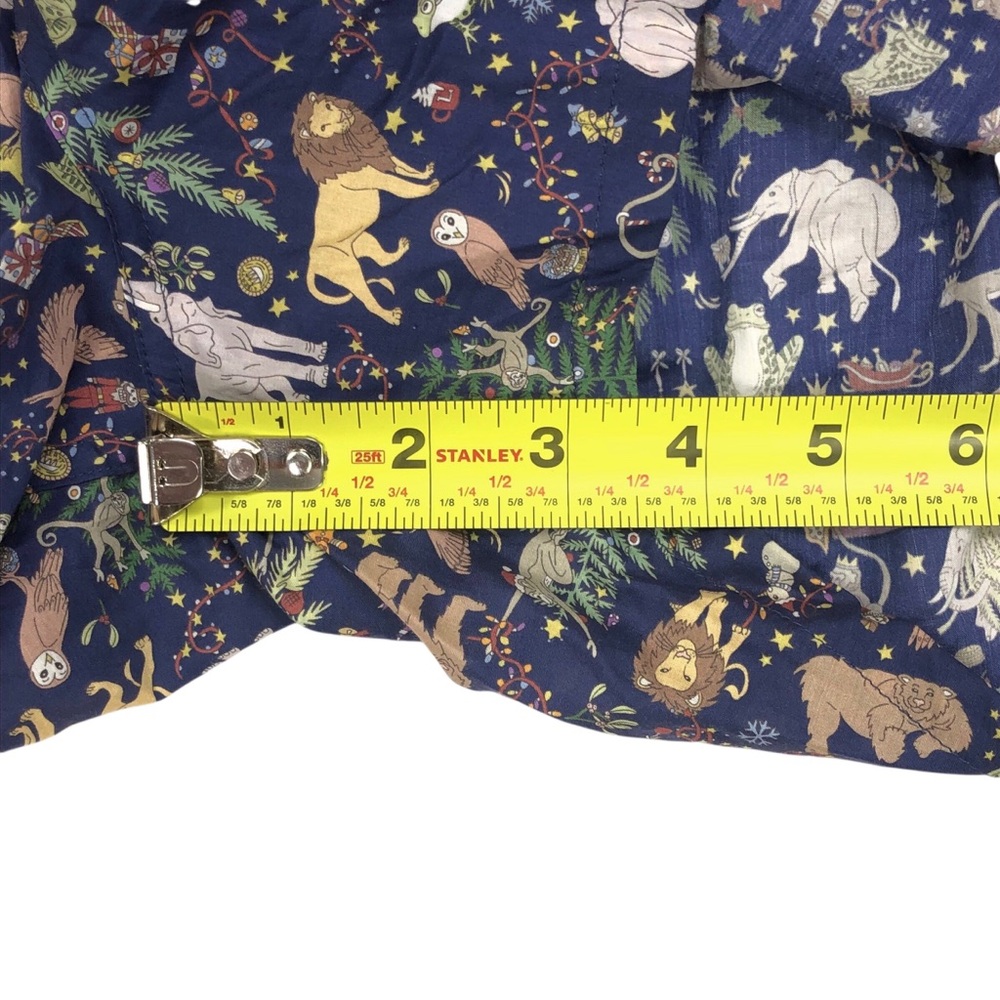 Sid Mashburn Button Front Boxer Short White Christmas Men's Size 36 NWT - Picture 6 of 7